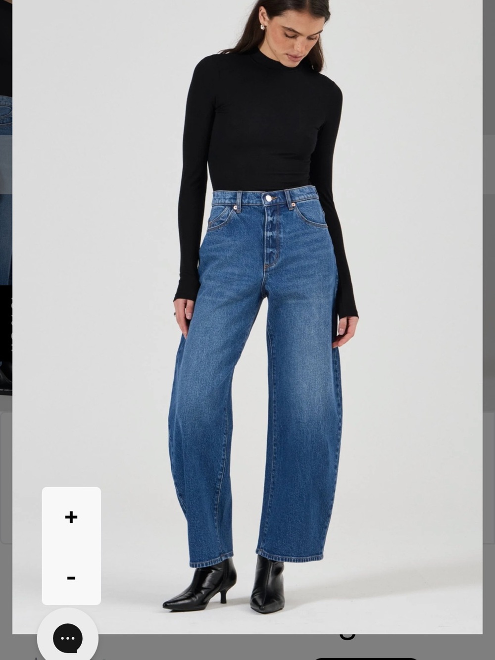 ROLLA'S High-Rise Gigi Barrel Jeans NWOT